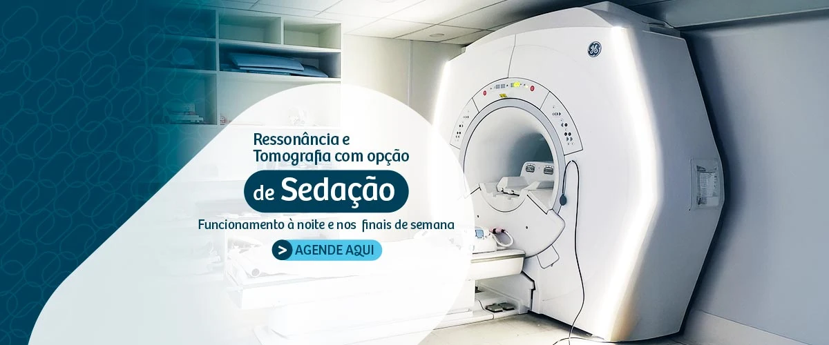Ressonância e Tomografia com opção de Sedação