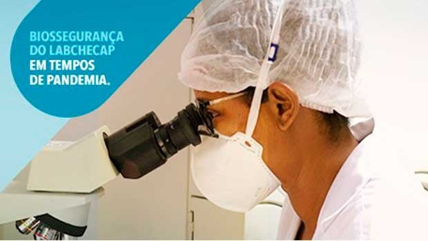 Biossegurança do Labchecap em tempos de pandemia