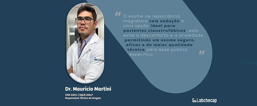 Exames de imagem com sedação são uma opção para pacientes claustrofóbicos